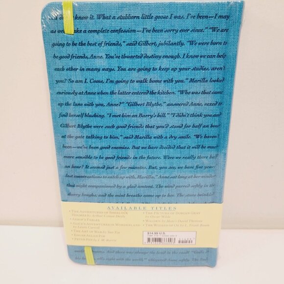 Novel Lined Journal: Anne of Green Gables by Lucy Maud Montgomery - Picture 3 of 3